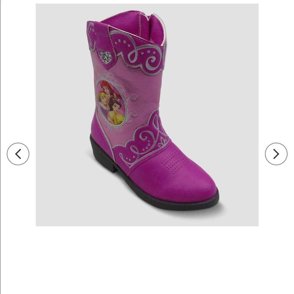 Disney Princess Cowgirl boots